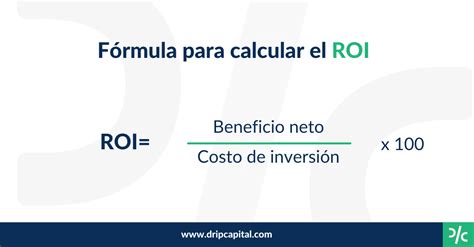 Ejemplo De Retorno De La Inversion