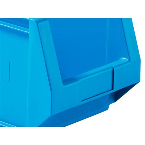 Caja De Pl Stico Apilable Con Abertura Frontal Plastibox K H Az