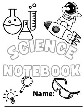 Science Notebook Cover Printable