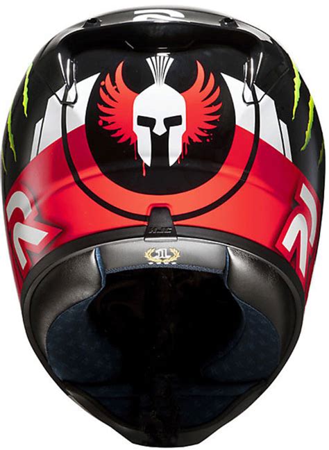 Casque de moto intégral HJC RPHA 10 Plus Jorge Lorenzo Replica II MC1