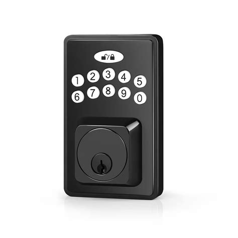 Keyless Entry Door Lock with Keypad, Smart Deadbolt Lock, Front Door Lock with Keys, Digital ...