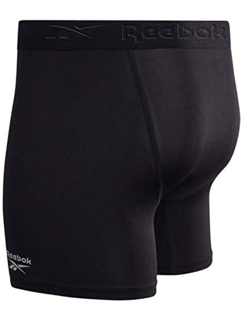 Buy Reebok Men S Underwear Performance Boxer Briefs With Fly Pouch