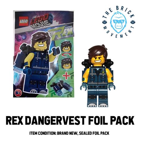 LEGO® THE LEGO® MOVIE 2 Rex Dangervest Foil Pack | Shopee Philippines