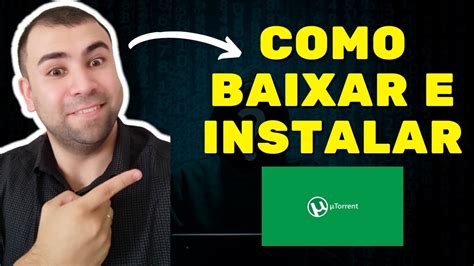 Como Baixar E Instalar O Utorrent No Pc Youtube