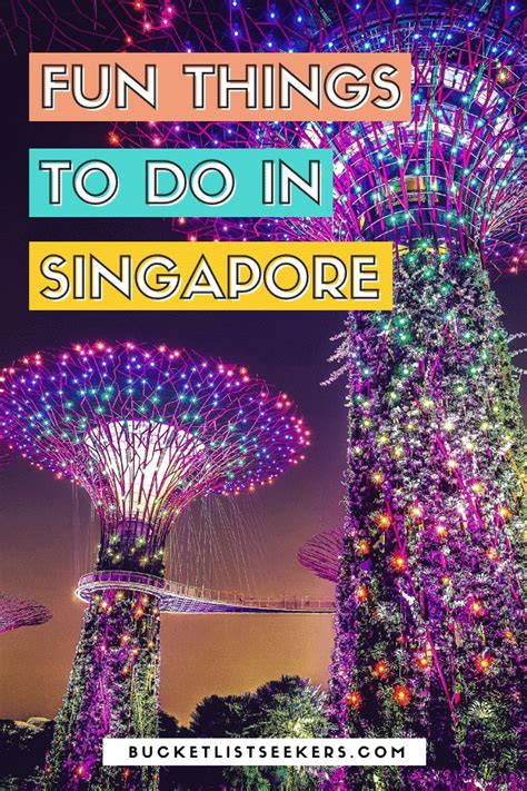 Fun Things To Do In Singapore Map Of Singapore Attractions Artofit