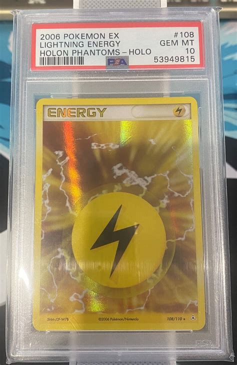 Lightning Energy Ex Holon Phantoms Holo Psa Price