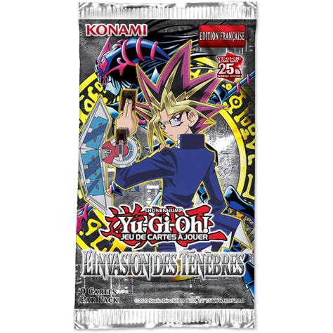 Booster Collection Légendaire Édition 25e Anniversaire L Invasion Des Ténèbres Yu Gi Oh