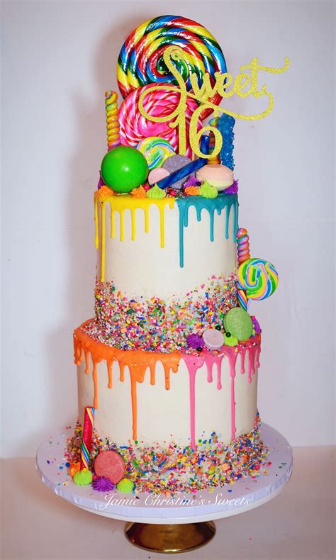 Epic Sweet 16 Birthday Cakes