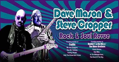 Dave Mason And Steve Cropper Plan Tour Together Best Classic Bands