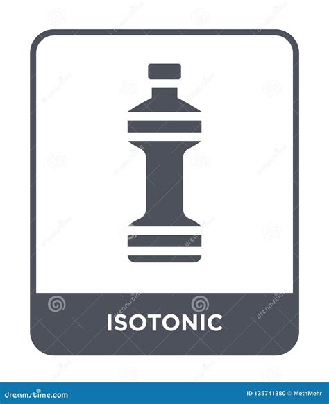 Isotonic Icon. Trendy Isotonic Logo Concept On White Background Vector