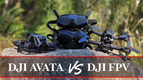 DJI Avata Vs DJI FPV Drone Hands On Comparison YouTube