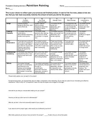 Rubrics For Drawing At Paintingvalley Explore Collection Of