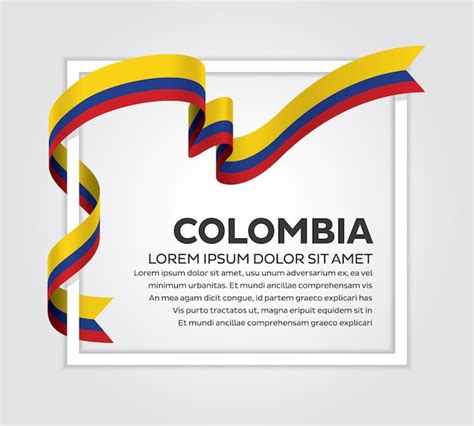 Premium Vector Colombia Flag Vector