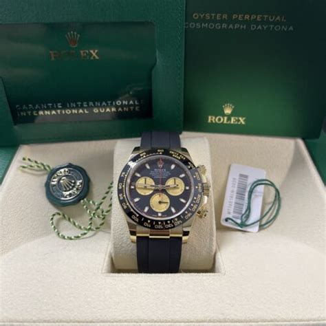 2023 Rolex Daytona Oysterflex Paul Newman Dial 18k Yellow Gold 116518ln