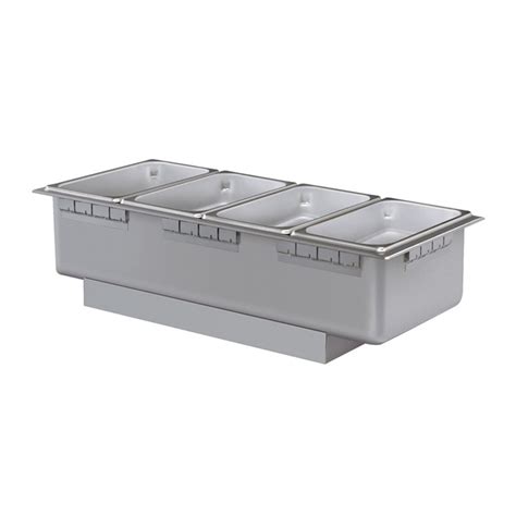 Hatco HWBH 43 4 3 Size Rectangular Uninsulated Drop In Hot Food Well 120V 1650W