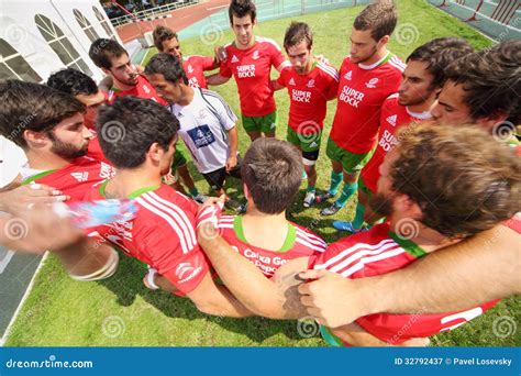 Rugby Players Team from Portugal Editorial Photography - Image of ...