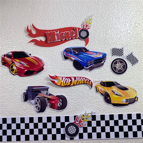 Arquivo Digital Topo De Bolo Hot Wheels Elo Produtos Especiais