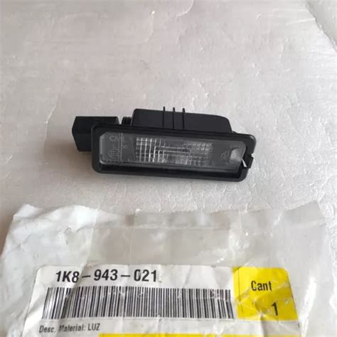 Luz Placa Trasero Volkswagen Golf Jetta Passat 10 11