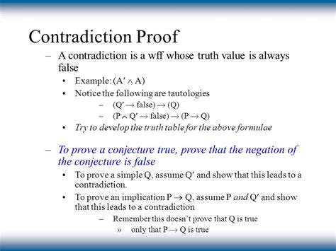 Proof By Contradiction