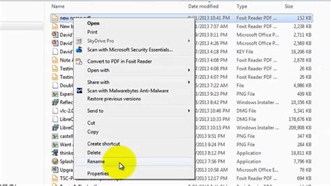 How To Rename Files Or Folders In Any Version Of Microsoft Windows