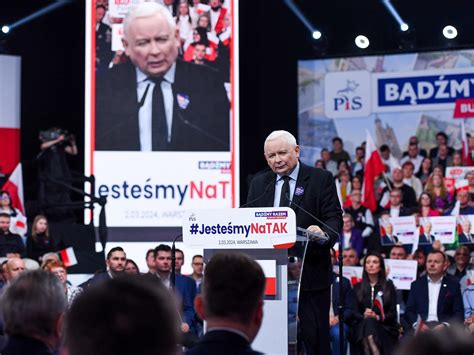 Kaczyński przedstawił nowe hasło wyborcze Jesteśmy na tak Wprost