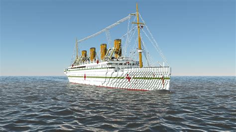 HMHS Britannic Minecraft Map