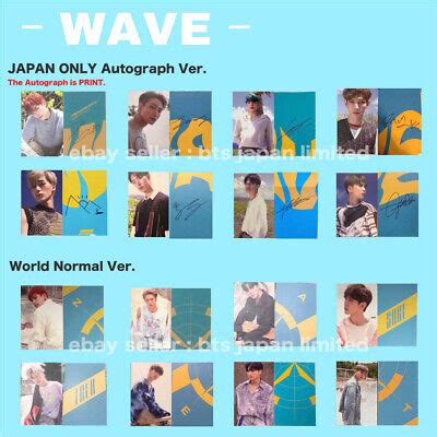 ATEEZ TREASURE EP 3 One To All WAVE Ver Official Photocard Photo