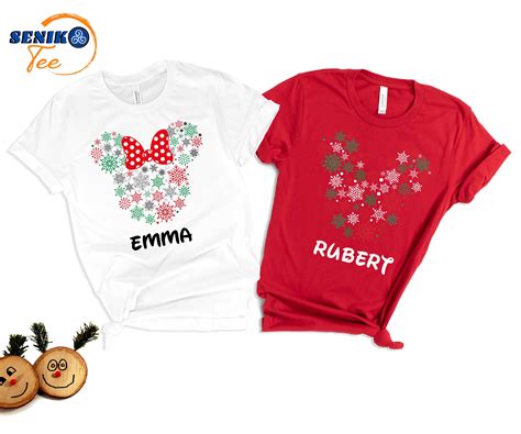 Disney Family Christmas Shirts, Christmas Party Shirt, Personalized ...