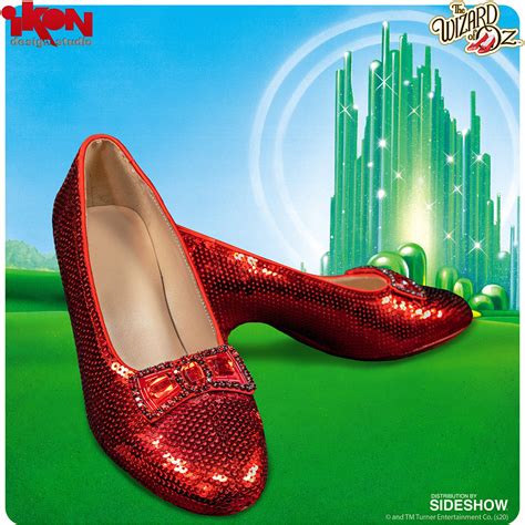 The Wizard Of Oz” Ruby Slipper Replica Are Here From Ikon Design Studio