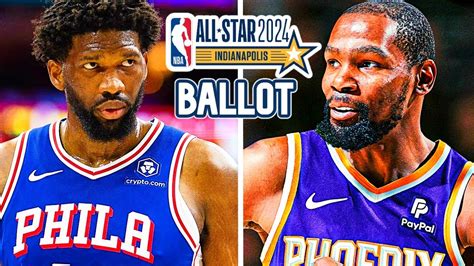 My Nba All Star Ballot Youtube