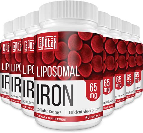 Amazon Liposomal Fe Iron Supplement For Women Mg Iron