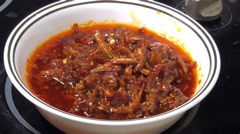 Sambal Ikan Bilis Anchovies Chili Paste Youtube