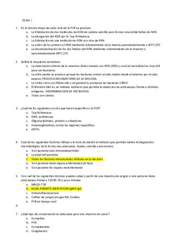 Examen Micro Para Pdf