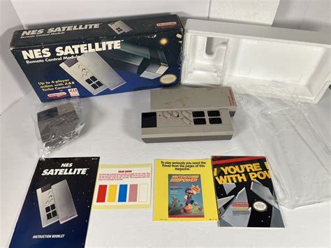 Nintendo Nes Satellite Remote Control Module Pre Owned In Original