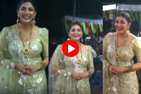 Sapna Choudhary Shares Clip Of Massive Gathering Of Fans At Her Dance