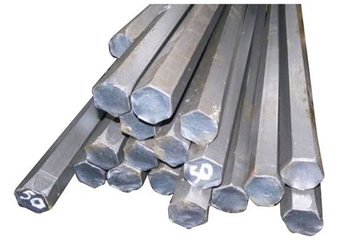 En A Low Carbon Mild Steel Hexagonal Bar For Construction At Rs Kg