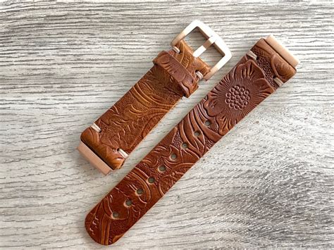 Samsung Galaxy Watch Band Series 40mm 44mm Leather Samsung Etsy