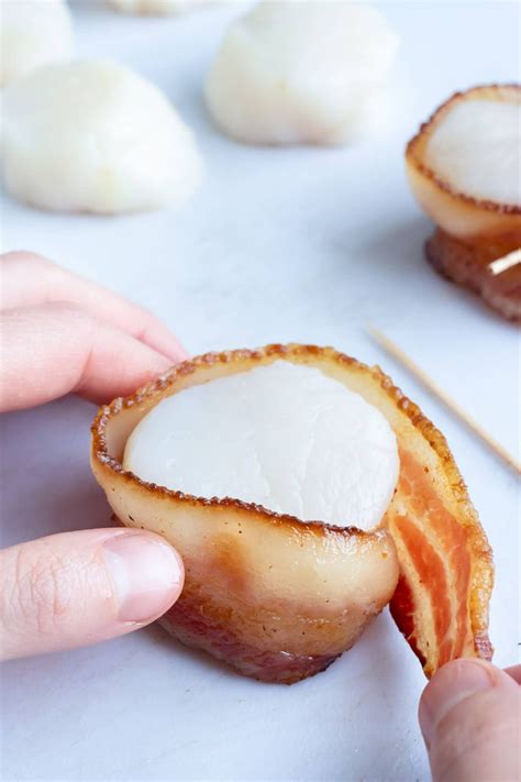 Bacon wrapped scallops – Artofit