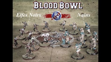 Blood Bowl Red Reapers Elfes Noirs Vs Nains De Romarik League