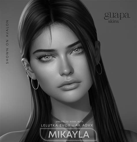 Second Life Marketplace Guapa Mikayla Skin Lel Evox Demo