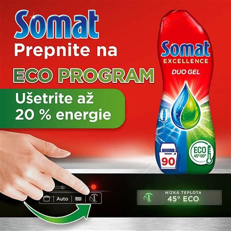 Somat Excellence Duo gél do umývačky riadu 1620 ml Prostriedky do