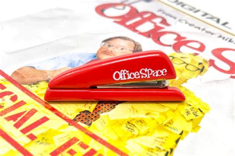 Office Space Red Stapler Enamel Pin - Etsy