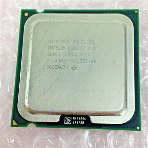 SLA9X Intel Core 2 Duo Processor E6550 4M Cache 2 33 GHz 1333 MHz EBay