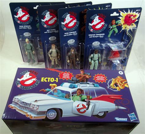 The Real Ghostbusters Ray Peter Egon Winston Ecto Retro Figure