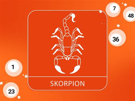 Der Lotto Tipp F R Den Skorpion Vom Bis Zum Januar