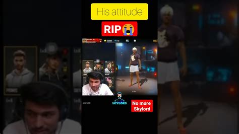 Gyan Sujan Live Reaction On Skylord Death 😭😭 Gyan Gamingㅤ Skylord Skylive Shorts Rip Viral