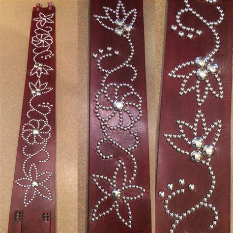 Ojibwe Floral Studded Belt By Adam Avery Beaded Belts Patterns