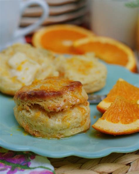 Glazed Orange Buttermilk Biscuits Southern Discourse