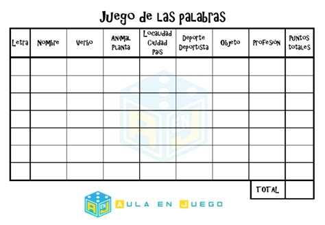 Juego De Palabras Ejemplos