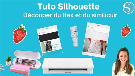 Live Silhouette Fr Découper du similicuir flex imprimable avec une